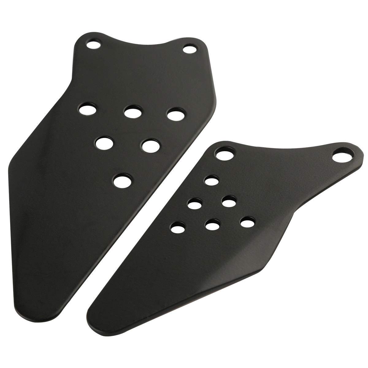 Motorcycle Pegs New Black Front Footrest Foot Pegs Fit For