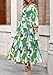 PRETTYGARDEN Womens 2025 Fall Fashion Clothing Boho Maxi Dresses Floral Long Sleeve Flowy Elegant Wedding Guest Holiday Dress (Green,X-Large)