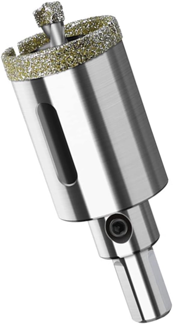 20mm Diamond Drill Bit with Pilot Bit๏ผTile Glass Hole Saw, Suitable for Tile, Ceramic, Glass, Porcelain, Marble, DIY Kitchen Bathroom Shower