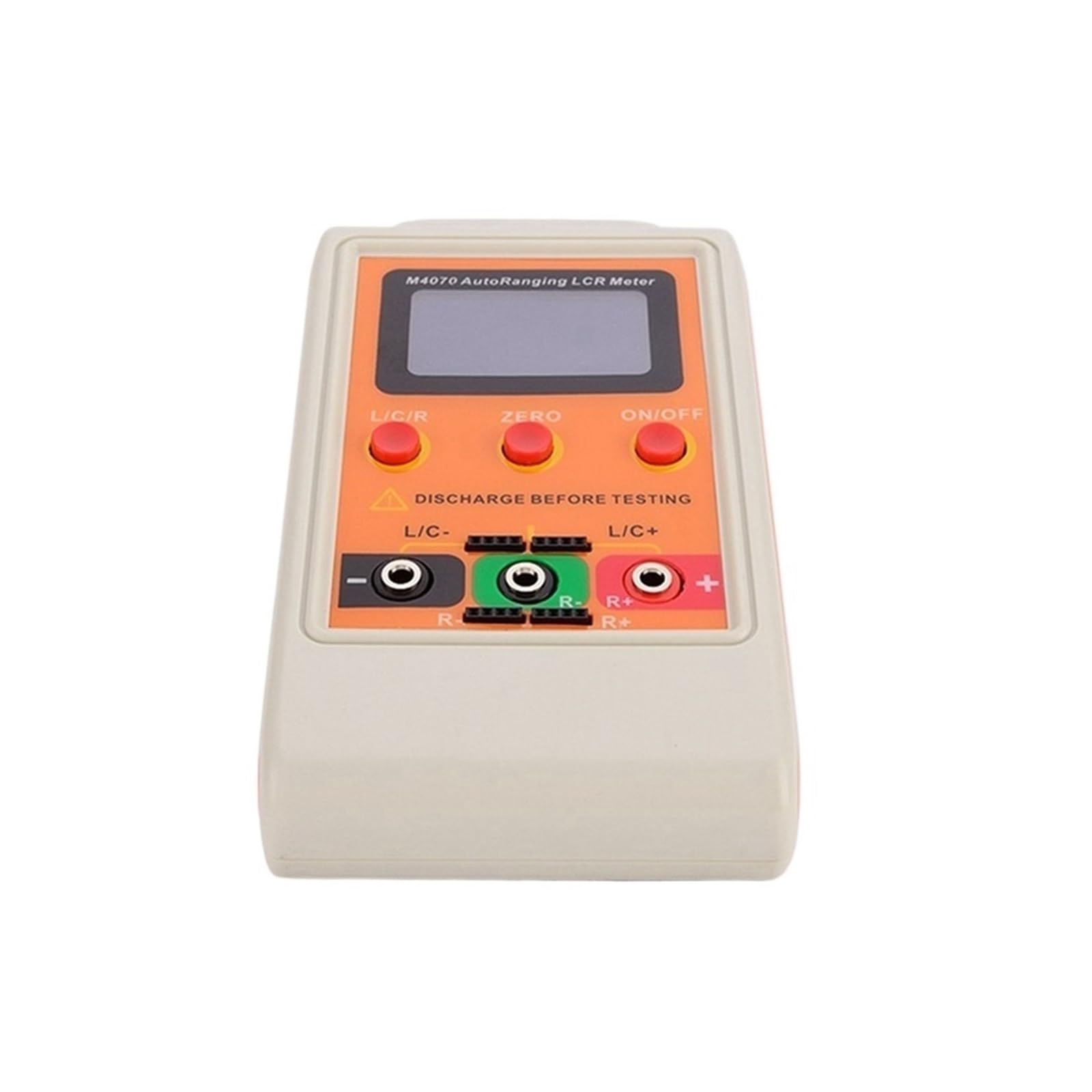 Medidor de Puente LCR de Rango automático, medidor de inductancia de capacitancia Digital Recargable LCD, Rango 100h 100MF 20MR