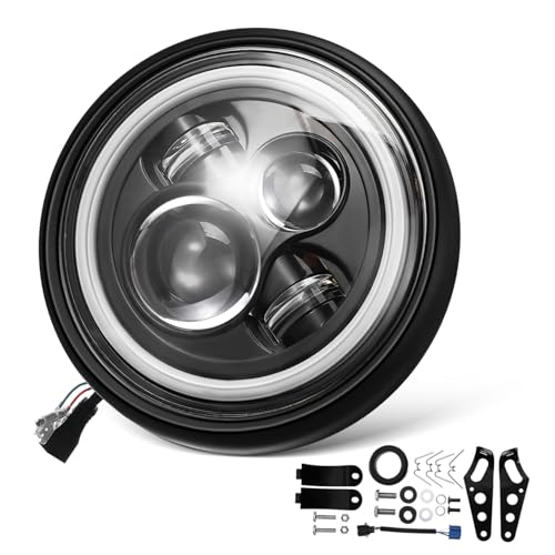 Phare LED rond Cabilock construction robuste pour éliminer le manque de visibilité