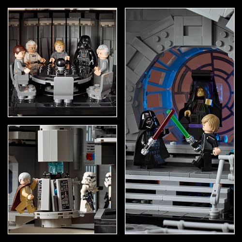 Image of LEGO Star Wars Death Star Building Kit, Creative Gift for Adults 75419