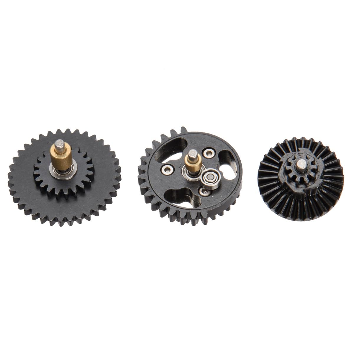 Lancer Tactical 16:1 High Speed Steel CNC Bearing Gear Set V2 V3 Gear Box