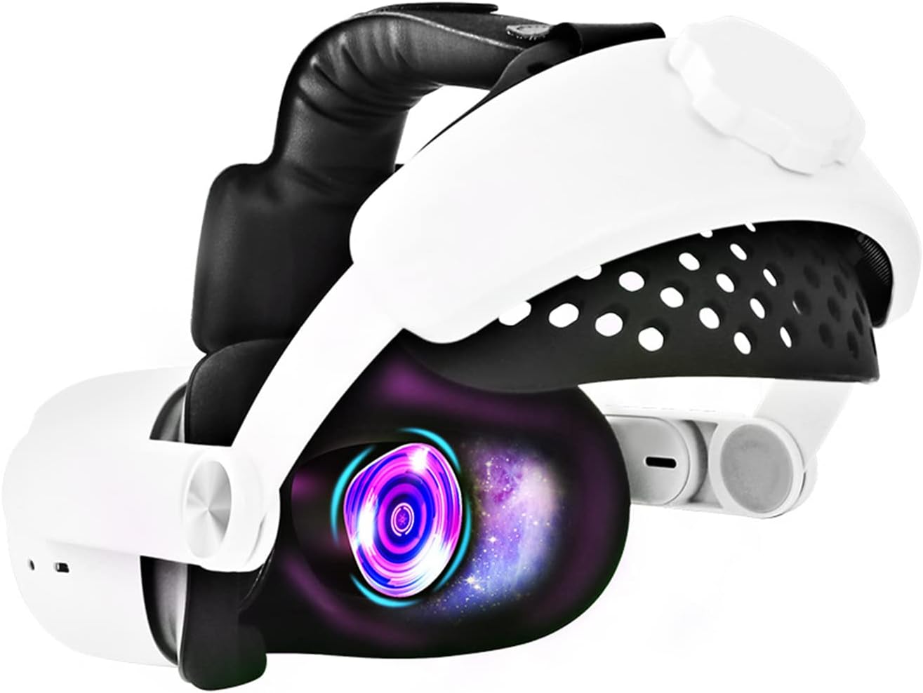 ヘッドストラップ交換用エリートストラップ用の軽量のサポートと快適さを強化するVR-ヘッドセット Quest-に適しています