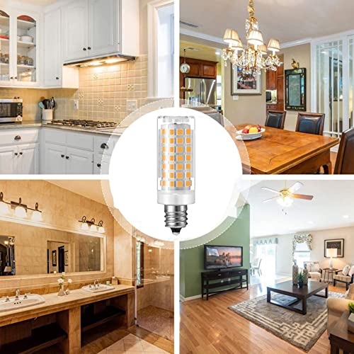 Ydjoo 4 Pack E14 Led Bulb 10W Led Corn Light Bulbs 100W Halogen Replacement Warm White 3000K E14 European Base Chandelier Light Bulb 1000Lm For Home Lights, Dimmable #TOP4