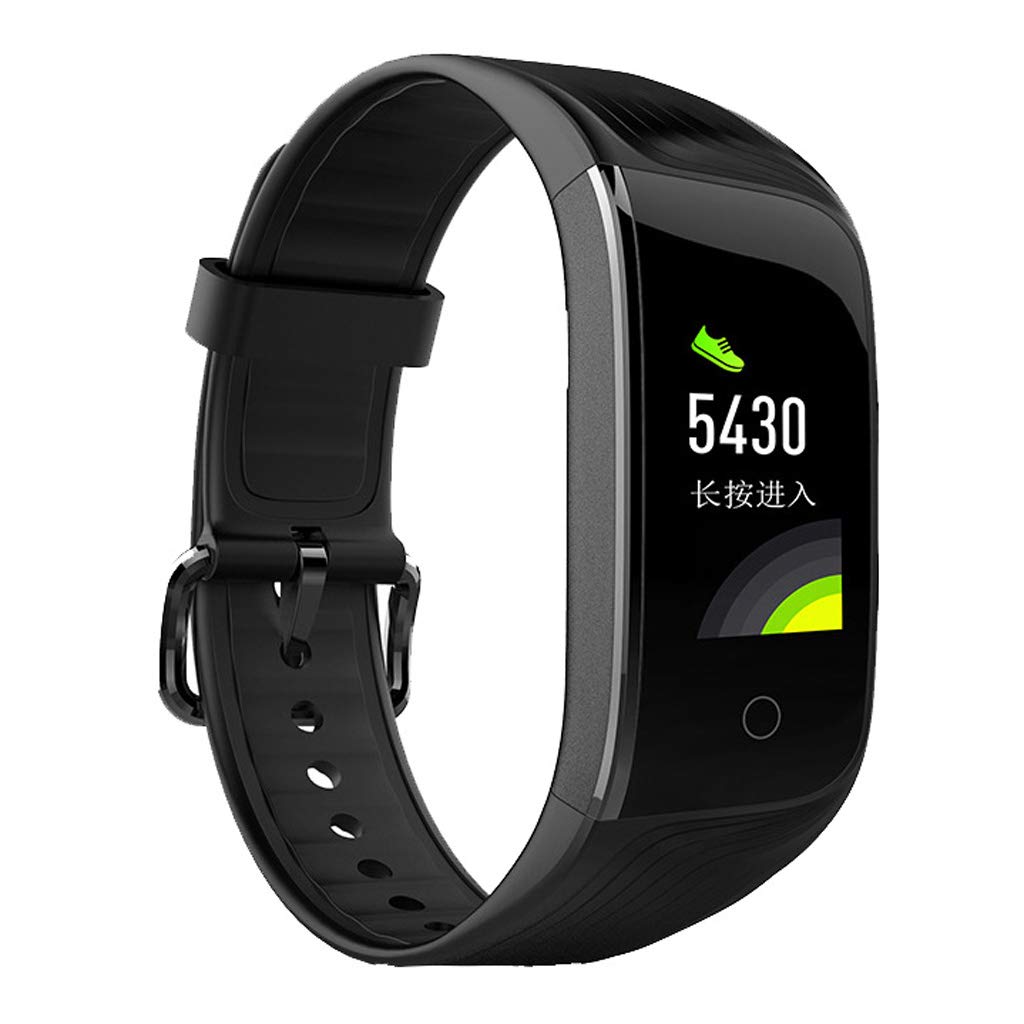 Rastreador De Ejercicios, Perseguidor Actividad Impermeable con Pantalla HD De 0,96 Pulgadas Monitor De Ritmo Cardíaco Podómetro Contador De Paso del Reloj del Sueño Monitor