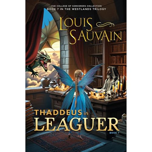 Thaddeus in Leaguer Audiolibro Por Louis Sauvain arte de portada