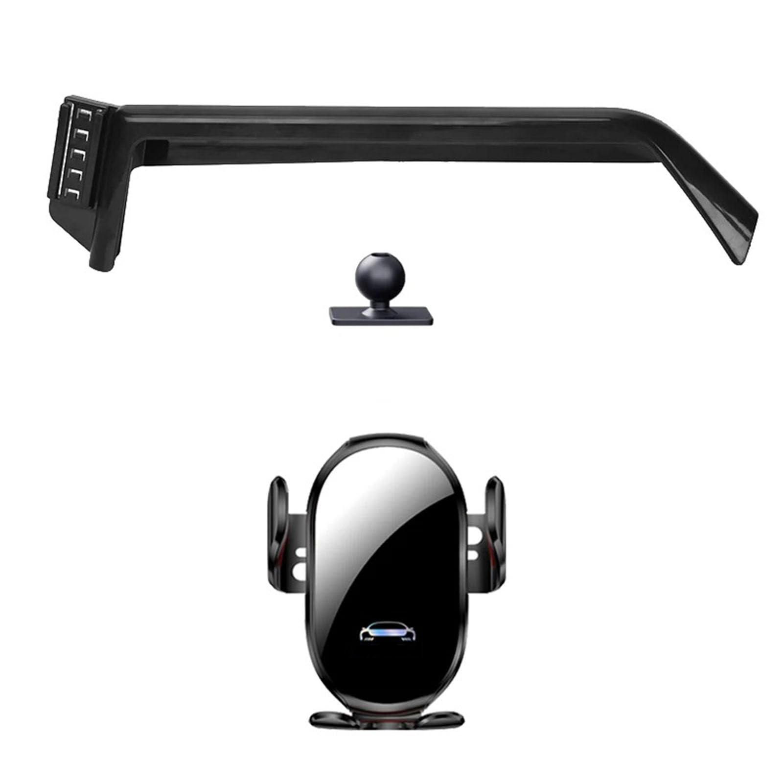 Soporte Móvil Coche para Toyota Highlander XU70 2022-2024, LHD Soporte para teléfono de Coche