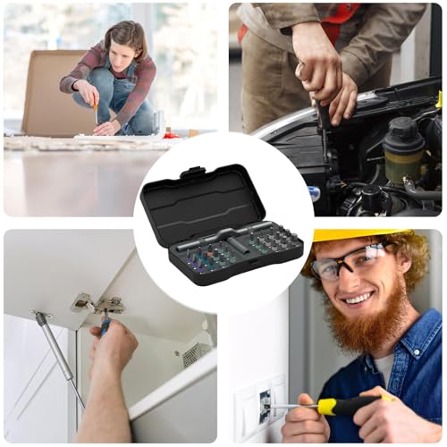 Brocas para destornillador con accesorio magnético multiusos anti-caída de tornillos 5