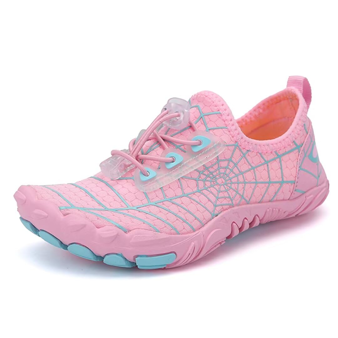 Hiking Shoes Footwear WebKids Barefoot Shoes - Quick Dry Barefoot Shoes for Kids Pink