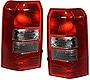 Evan-Fischer Tail Light Assembly Compatible with 2008-2017 Jeep Patriot Set of 2 Passenger and Driver Side
