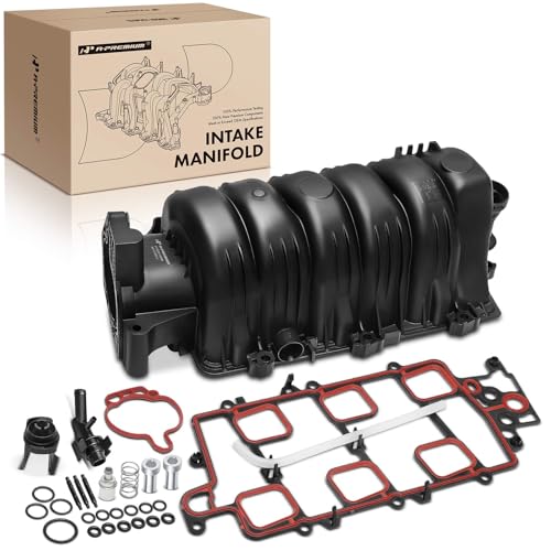 A-Premium Engine Upper Intake Manifold W/Gasket [6Cyl 3.8L] Compatible with Chevy & Pontiac & Buick & Olds, Impala, Lumina, 88, 98, Intrigue, LSS, Grand Prix 97-03, Regal, LeSabre, Regency & More