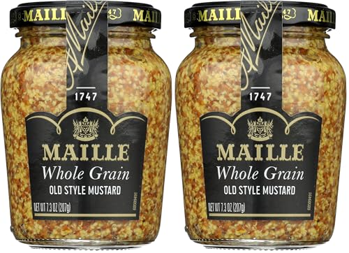 Maille Mustard, Old Style, 7.3 oz (Pack of 2)