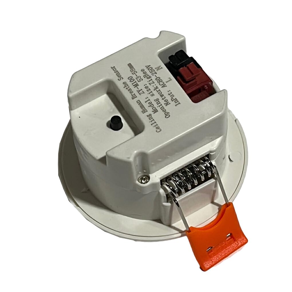 Sensor de presencia Suministros para el hogar Accesorios para el hogar montados en la pared Tamaño compacto Detector de movimiento de larga duración Escalera de seguridad, Zigbee