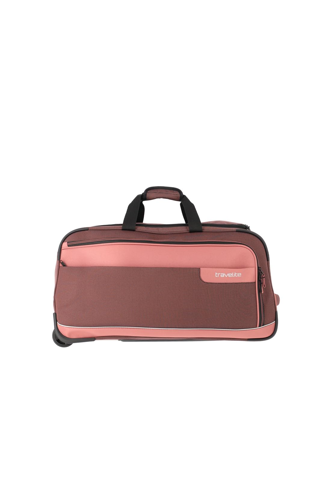travelite Bolsa de Viaje Tipo Trolley de 2 Ruedas Hecha de Material Reciclado, Serie de Equipaje VIIA: Bolsa de Viaje Blanda con Ruedas, 65 cm, 61 litros