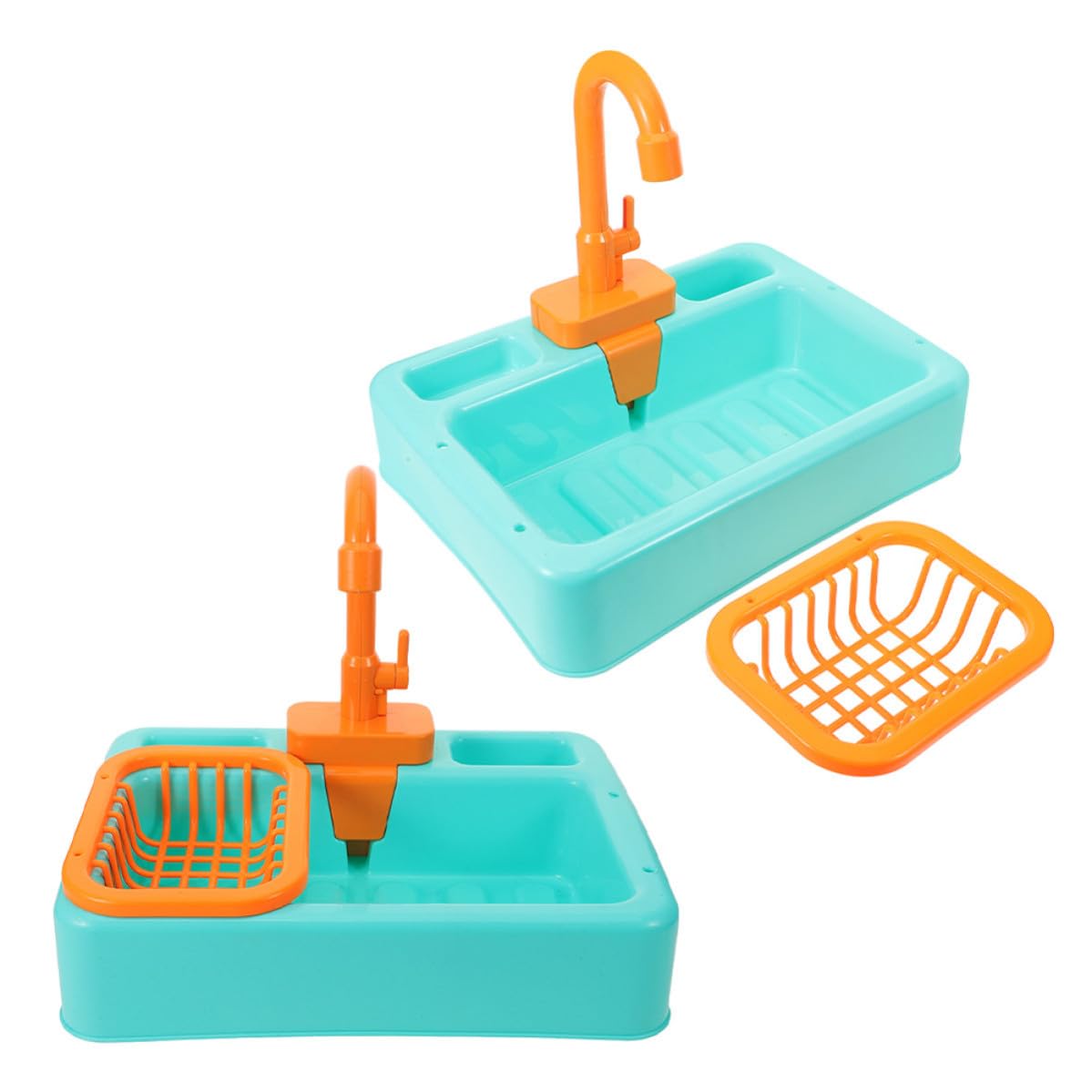 2 Pezzi Vasca Bagno per Uccelli Automatica con Ricircolo Acqua