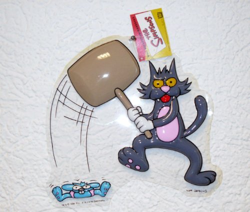 Preisvergleich Produktbild G&S Wanddeko-Wand Deko- The Simpsons - Kater Snowball
