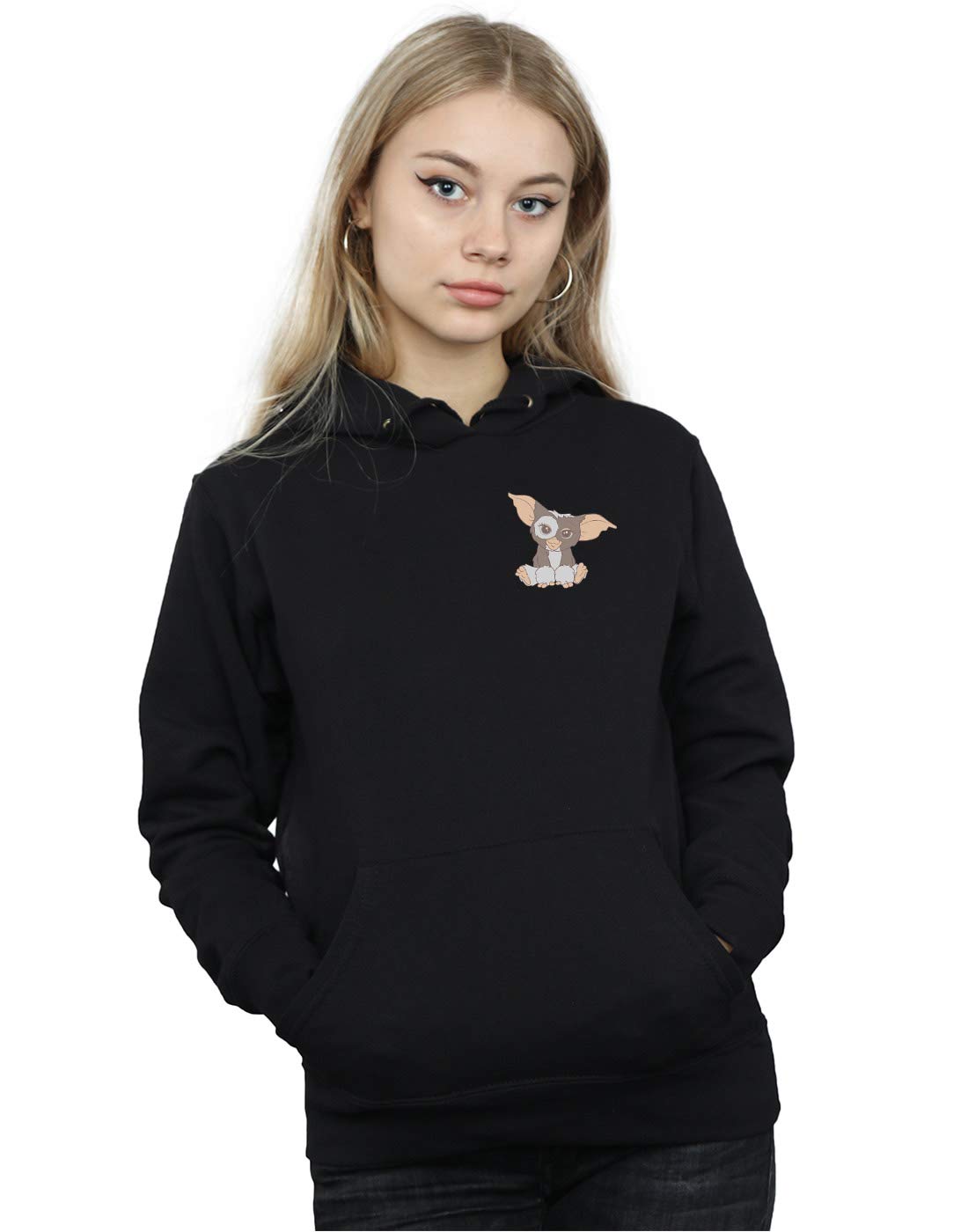 Absolute Cult Gremlins Women's Gizmo Chest Hoodie