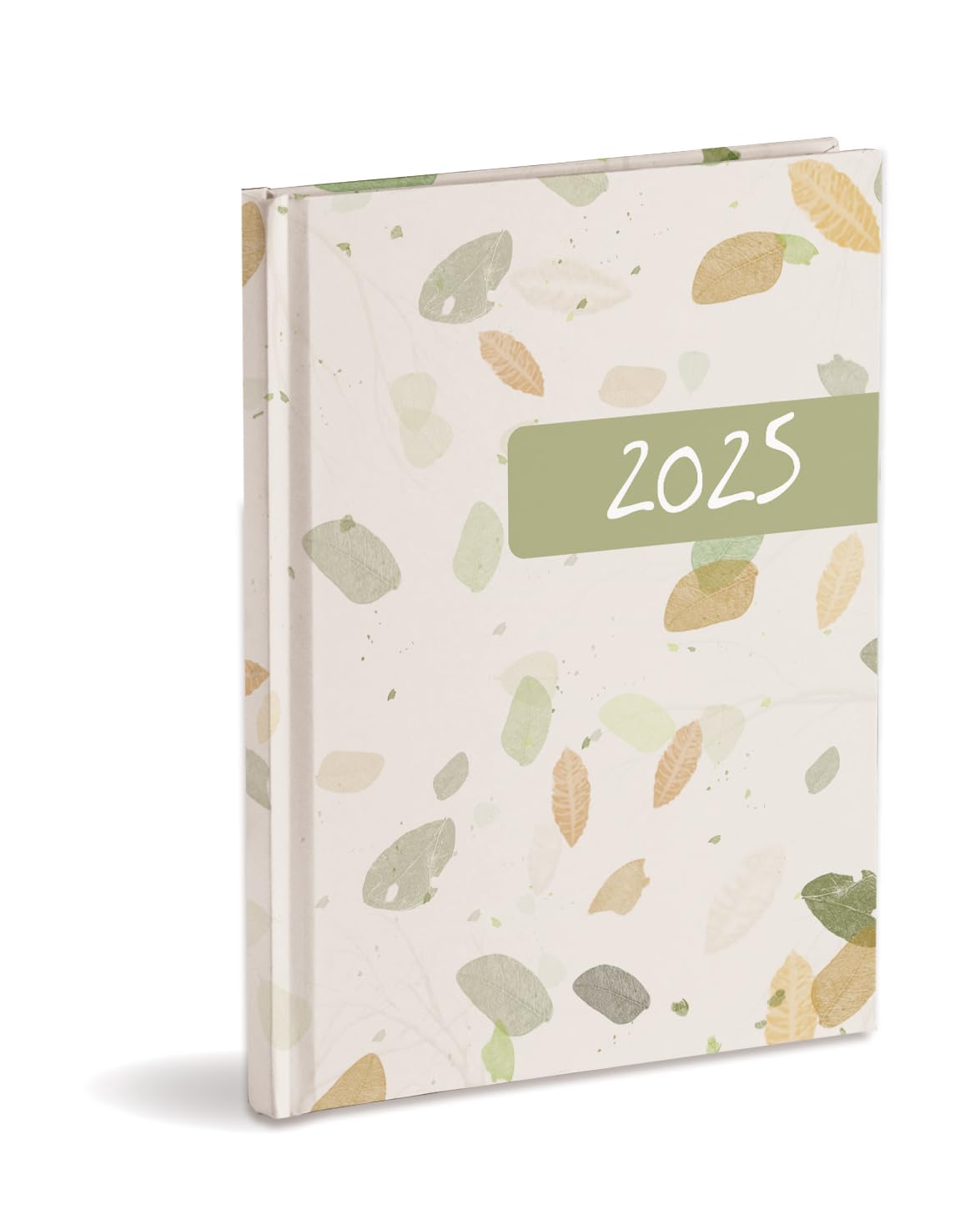 2025 January-December 2025 Hardcover Diary Organiser - Daily - Petals