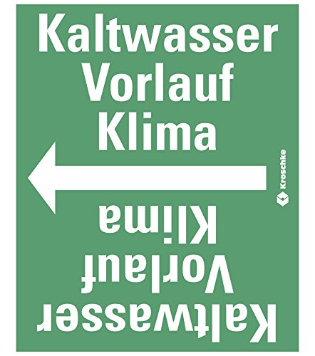 LEMAX® Rohrleitungsband Kaltwasser Vorlauf Klima,praxisbewährt,ab Ø 50mm,grün/weiß,33m/Rolle
