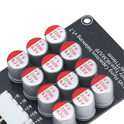 Battery Balancer, ecualizador activo de balance inductivo con cable para Liion Lifepo 4 transferencia de energía miniatura 4