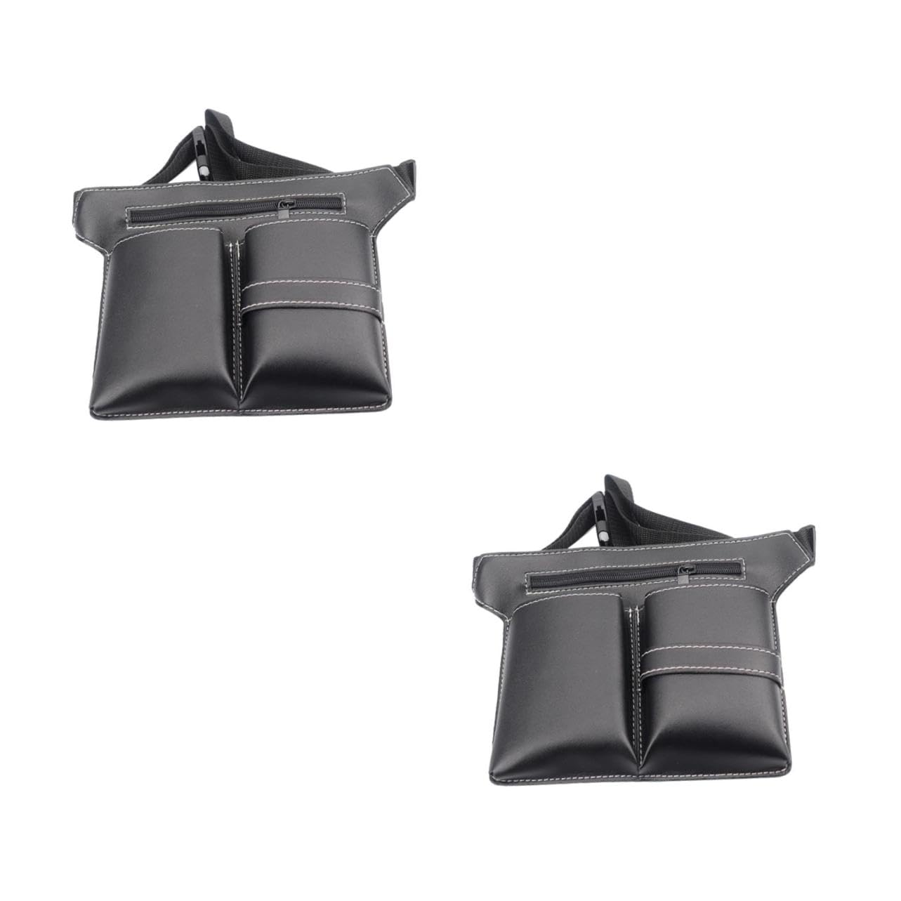 FOMIYES 2pcs Hairdressing Scissors Case Barber Carrying Bag Hair Stylist Tool Storage Hair Tools Bag Scissor Comb Holder Salon Accessory