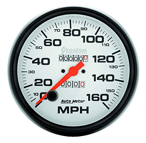 Image of Auto Meter 5895 Phantom In-Dash Mechanical Speedometer 5.000 in.