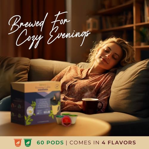 Image of Evening Calm Tea Pod Gift Set (60 Count) - 4 Flavors Assorted Variety Pack