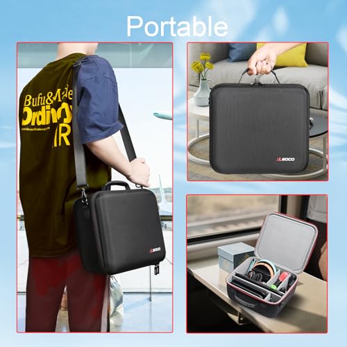 Image of RLSOCO Carrying Case for Nintendo Switch 2 - Hard Travel Case for Switch 2 Console,TV Dock,Switch 2 Pro Controller,Joy-Con 2 Charging Grip,AC Charger,Joy-Con 2 Wheel,Camera,Game Cards and More