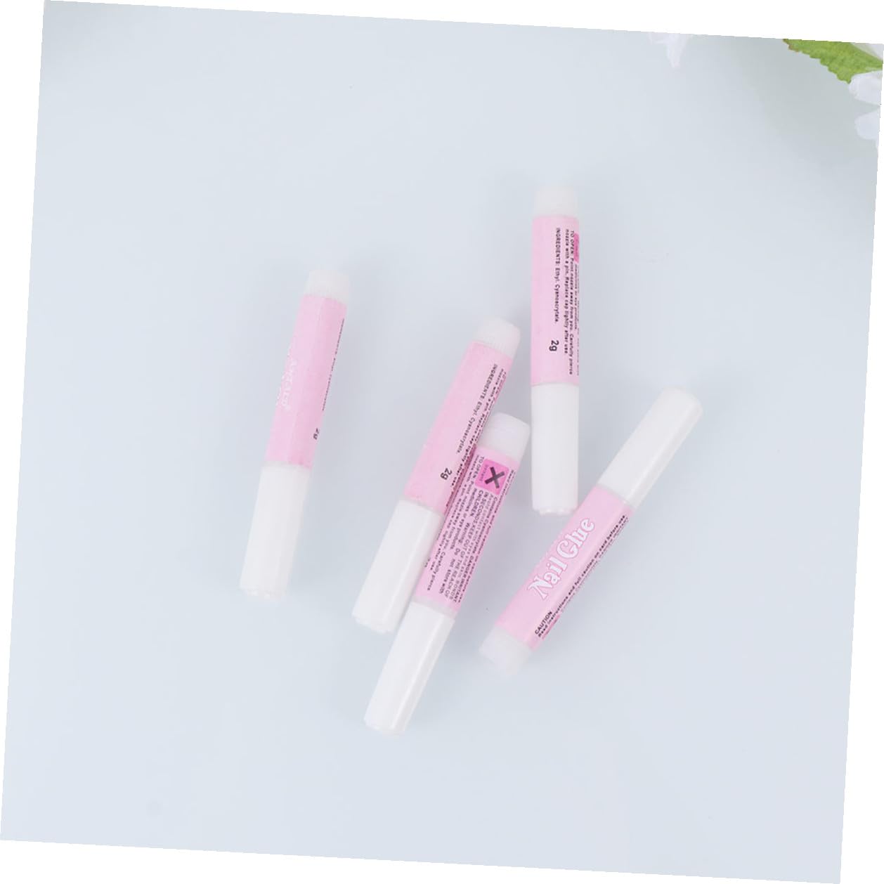 3 Series Adhesivo Para Postizas De Manicura De Secado Para Decoraciones Casa 25 Piezas*3
