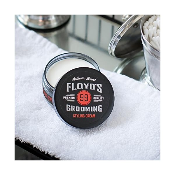 Floyd's 99 Styling Cream - High Hold - Natural Shine - Hair Cream for Men - Men's Styling Cream