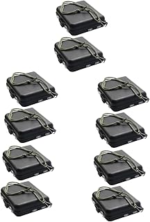 NOLITOY 10 Peças Acessórios De Pesca Recipientes De Isca Portáteis Suprimentos De Pesca Recipiente De Gancho De Pesca Organizador De Pesca Suportes De Anzol Suprimentos De Pesca Pvc Com