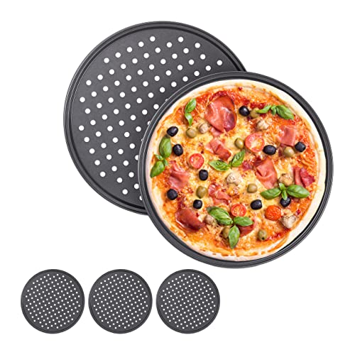 Moule à Pizza Kaiser Delicious Crossini 32 Cm - Antiadhésif Avec Thermoboden Perforé