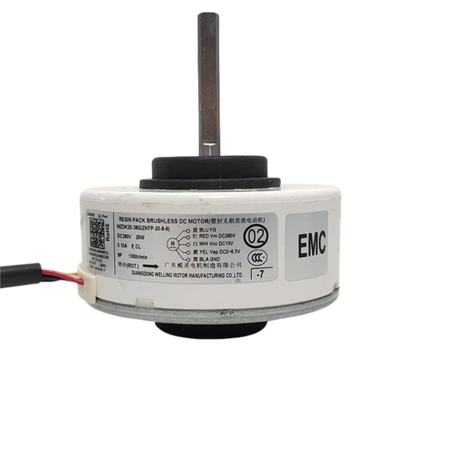 for Air Conditioner Indoor Unit Fan Motor WZDK30-38G DC310V 30W 1300r/min RD-310-30-8T