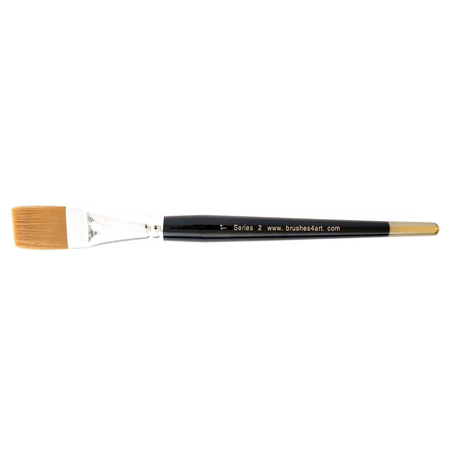 Brushes4Art Artists Watercolour Flat Paint Brush (1")