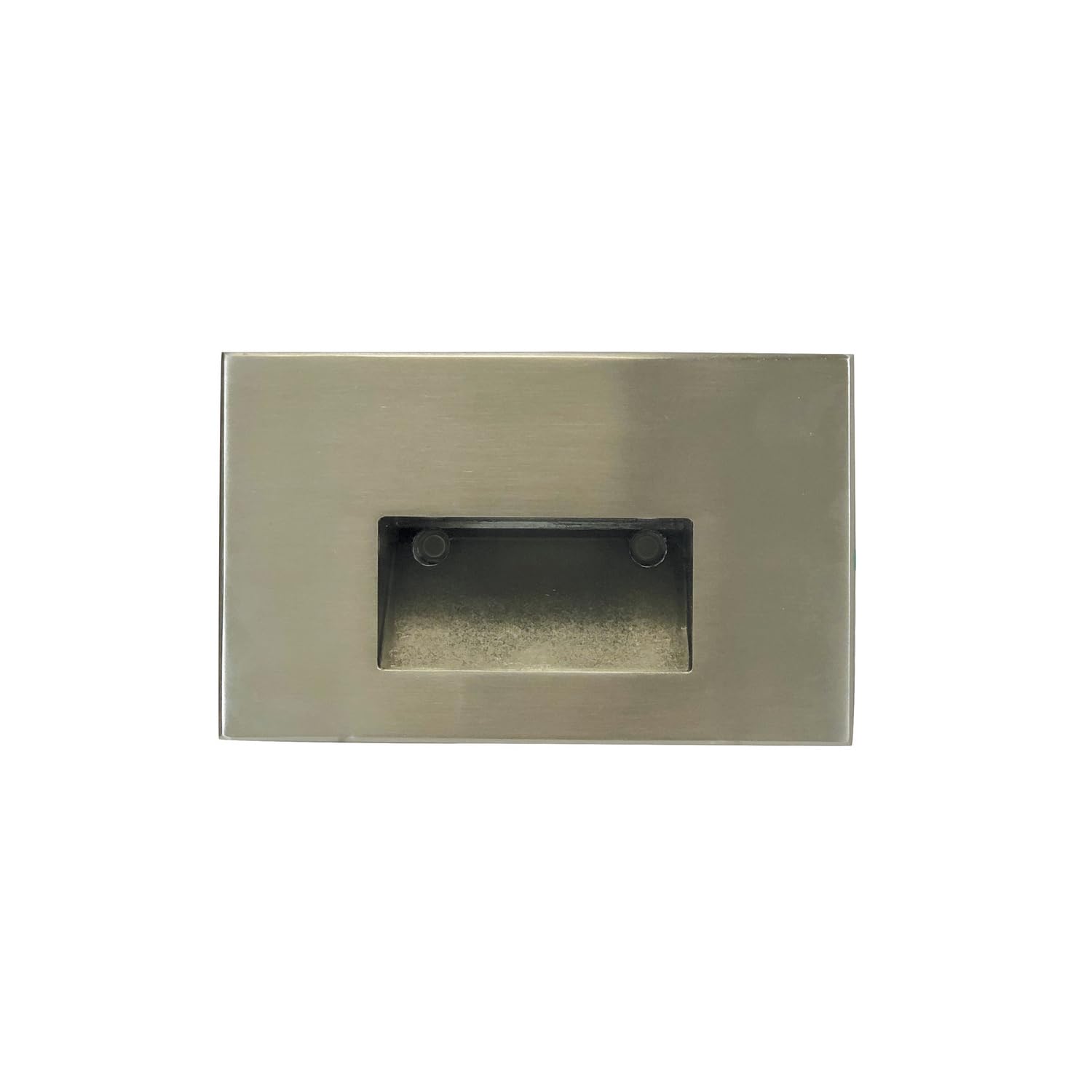Nora NSW-740/30BN Ari LED Step Light with Horizontal Face Plate (Brushed Nickel, 3000K)