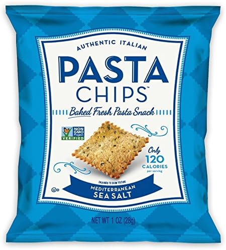 Pasta Chips, Mediterranean Sea Salt, 1 Ounce (45 Count)