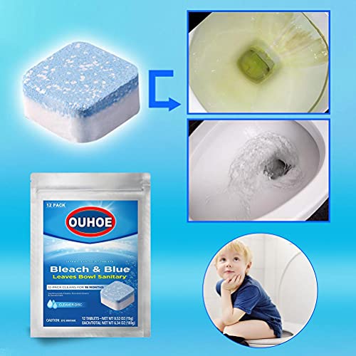 Badkamer Toilet Cleaner Blocks Ontkalken en Decontaminatie Toilet Bowl