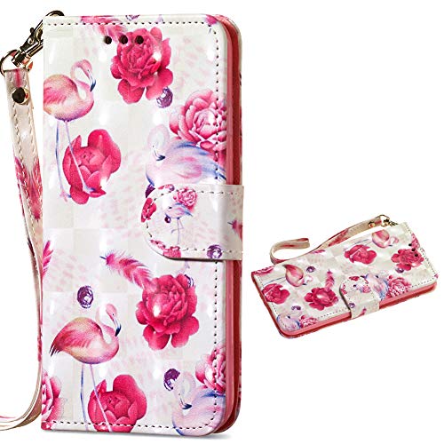 Brilliant Magnetic Compatible with for Samsung S10,Flip Kickstand Bling Glitter Loves Diamond Leather Stand Function Book Purse Wallet with Card Slot Holder Protective Cover