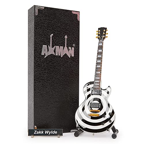 Zakk Wylde Réplique miniature de guitare - Les Beatles, Paul McCartney, John Lennon, RIngo Starr, George Harrison Zakk Wylde Réplique miniature de guitare