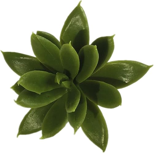 Miniatura 4 de Garneck 6 piezas de plantas artificiales de cactus artificiales para decoración de boda, ramitas falsas de seda suculentas, suculentas, decoración