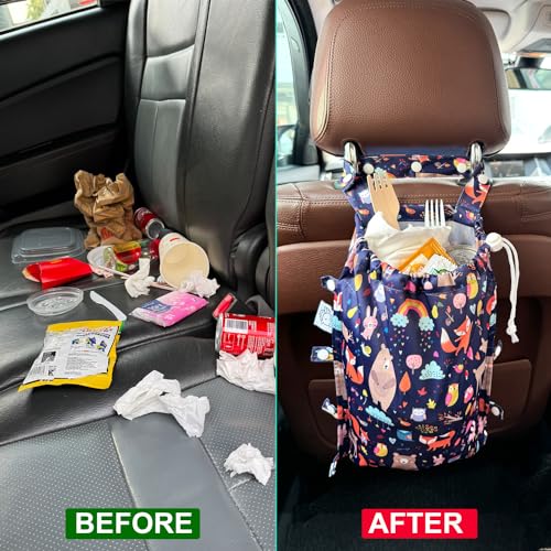 50% Off FLOCK THREE Waterproof Car Trash Bag - Image 4