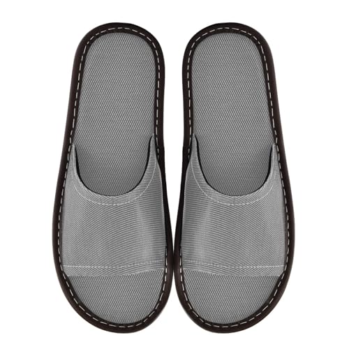 Slides Sandals Indoor Outdoor Portable Non-Slip for Travel, Pool, Party Bathroom Sandal Gray3