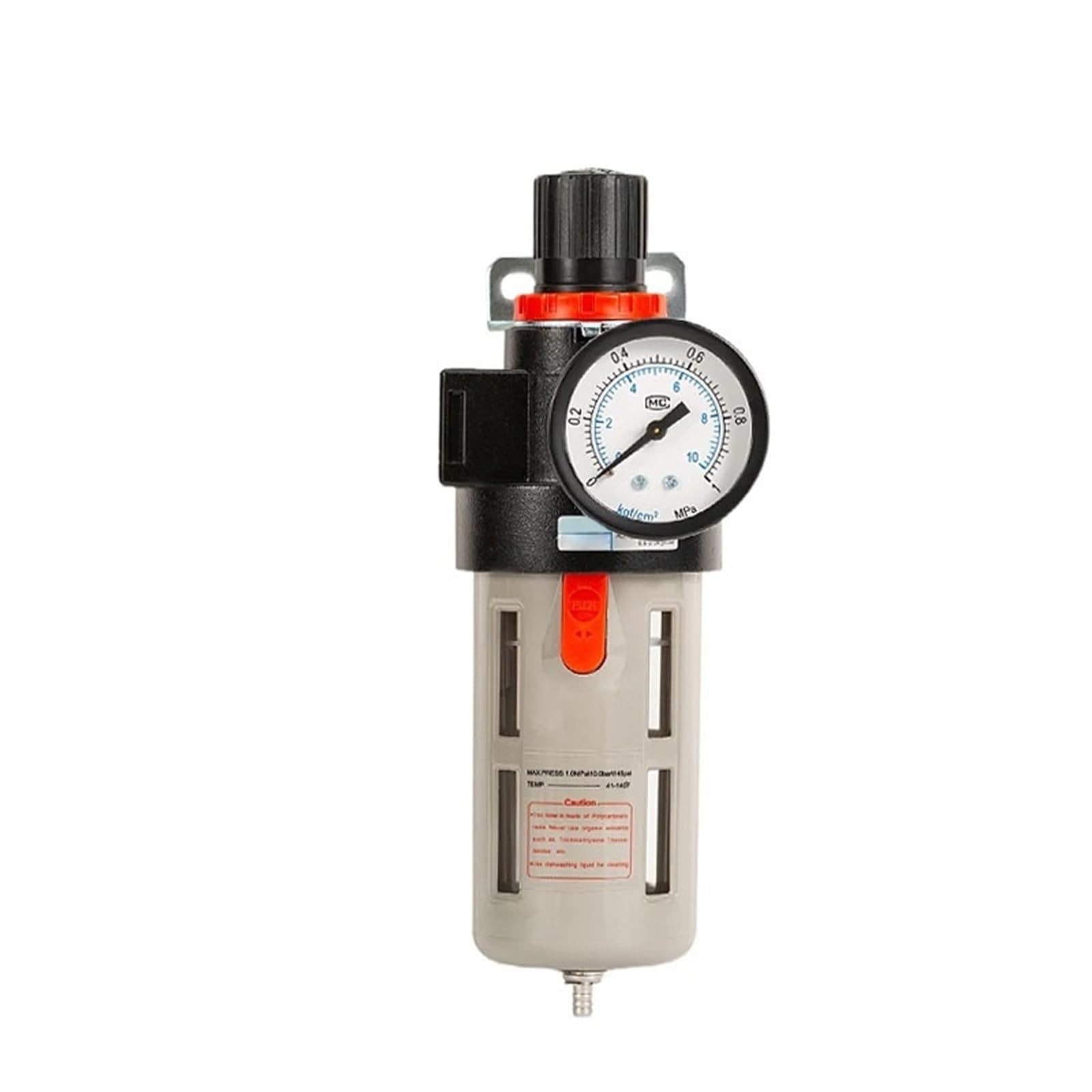 BFR2000 1/4 BFR3000 3/8 BFR4000 1/2 Trattamento della fonte d'aria Strumento di filtro pneumatico Valvola riduzione pressione 1 pz(BFR4000 PC8)