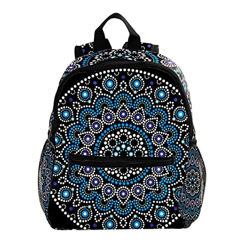 Sac à dos pour garçons et filles 30,5 cm multicolore motif bohème
