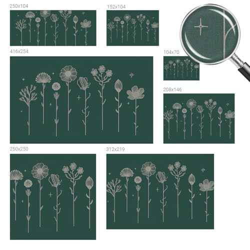 Papier peint fleurs subtiles résistant aux taches pose rapide - 6