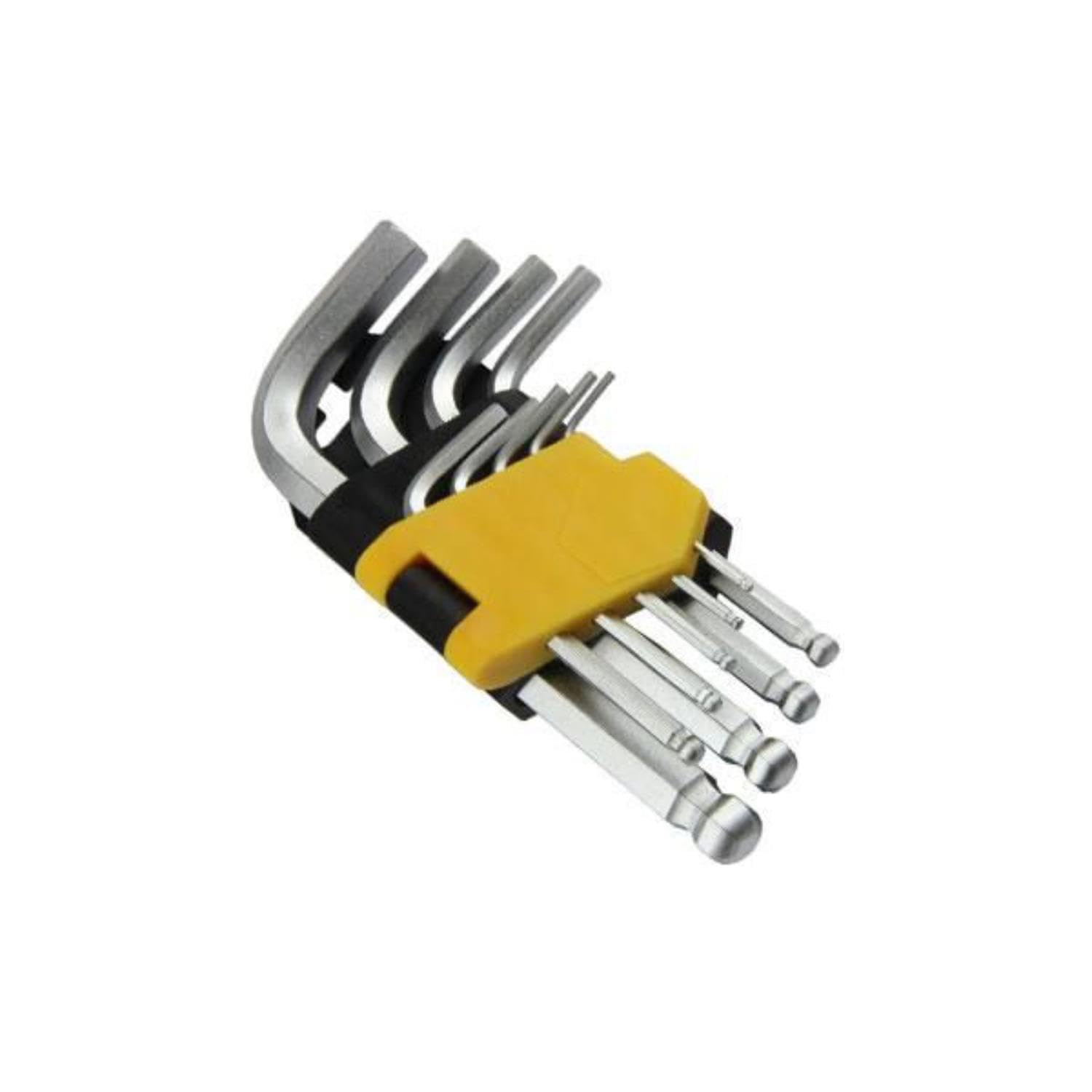 Us Pro Chrome 9Pc Short Ball Point Hex Keys Set