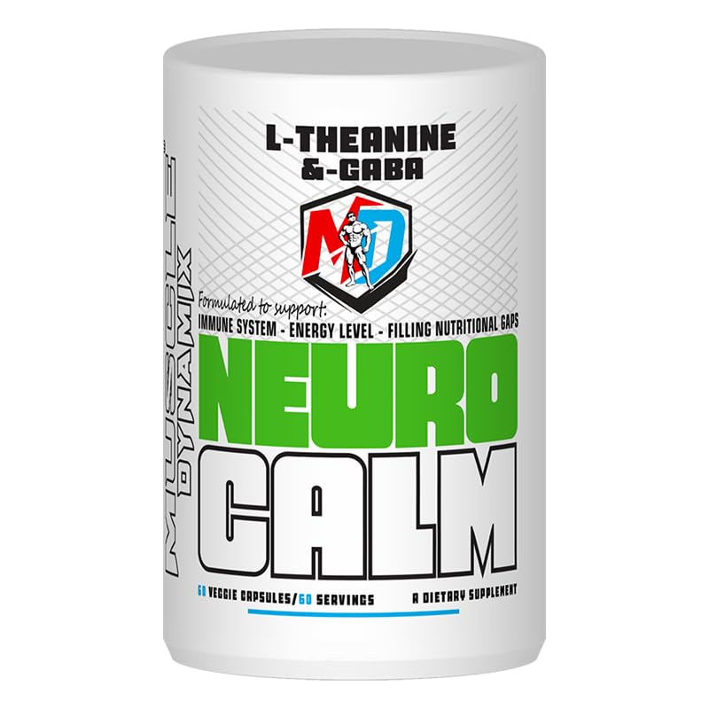 L-Theanine & Gaba Neuro Calm 60 Veggie Capsules : Amazon.co.za