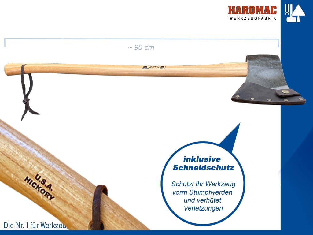 Prandi Yankee Axt 1600 g mit Hickory-Stiel