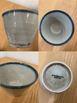 Amazon.co.jp: スターバックス瀬戸焼カップ&ソーサー限定 海と空umi to